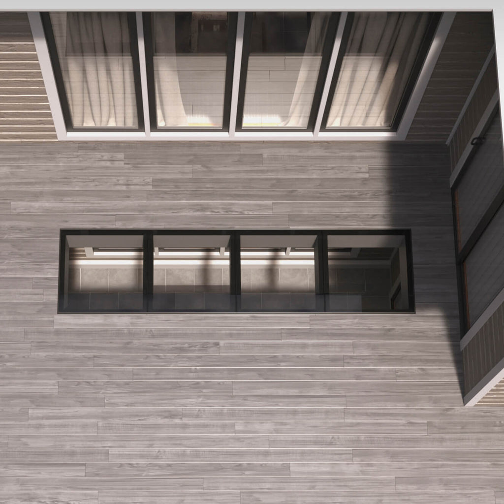 Glass Flooring Panel Square - 32 x 128