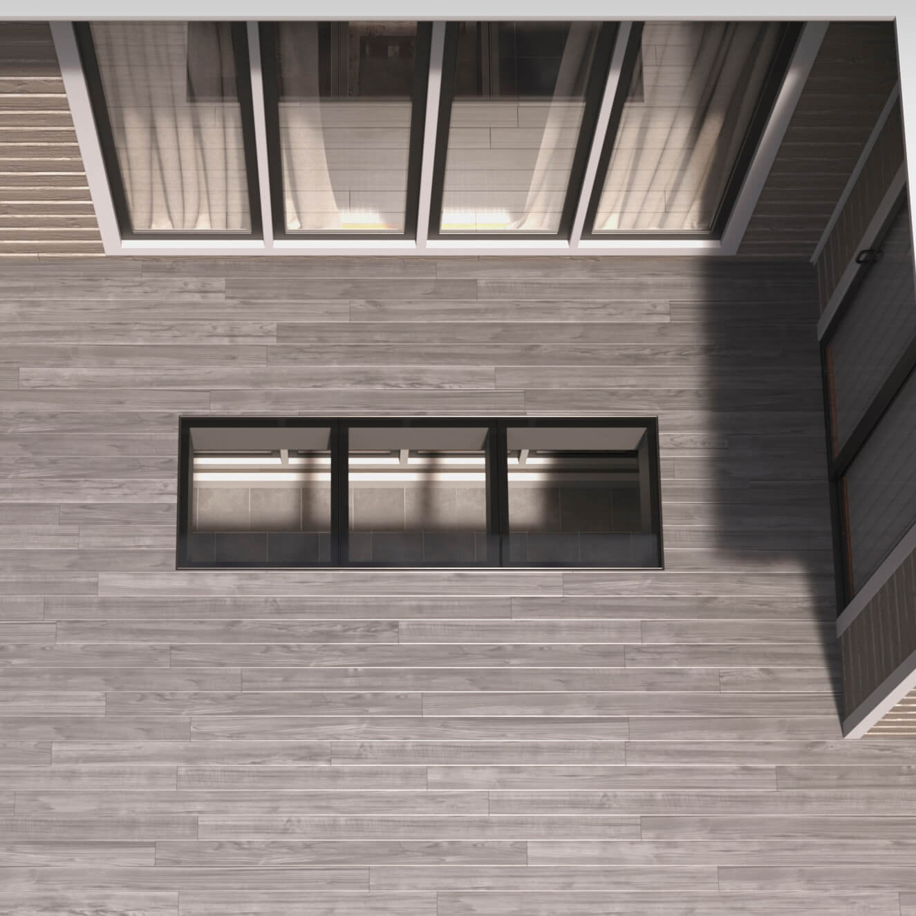 Glass Flooring Panel Square - 32 x 96