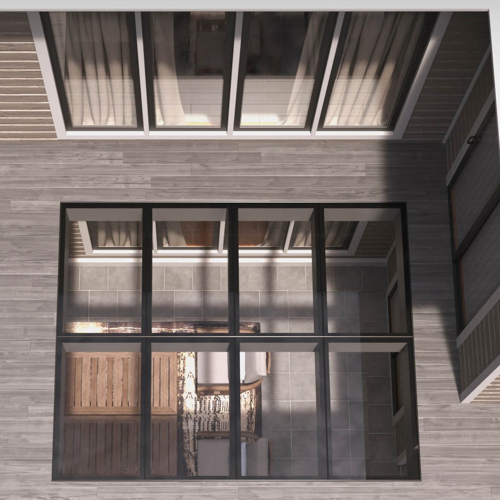 Glass Flooring Panel Rectangular - 96 x 128