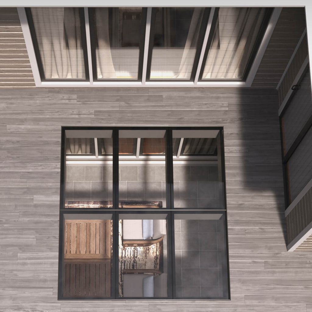 Glass Flooring Panel Rectangular - 96 x 96