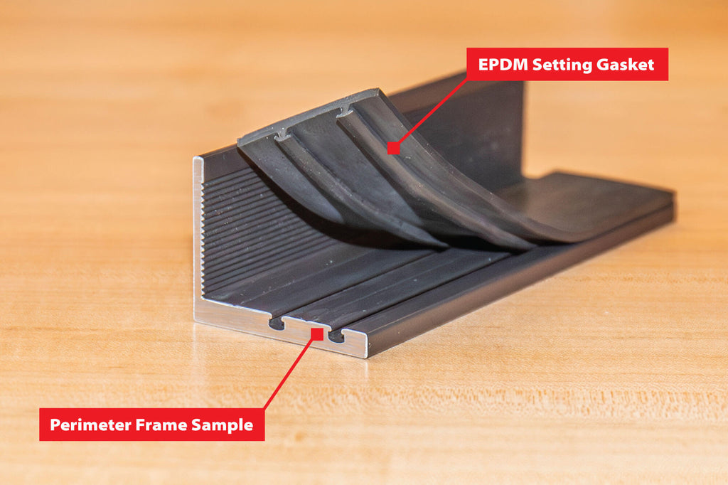 Modular Glass Deck System Sample Kit
