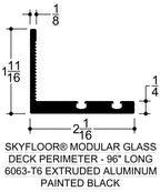 Modular Glass Deck System Sample Kit