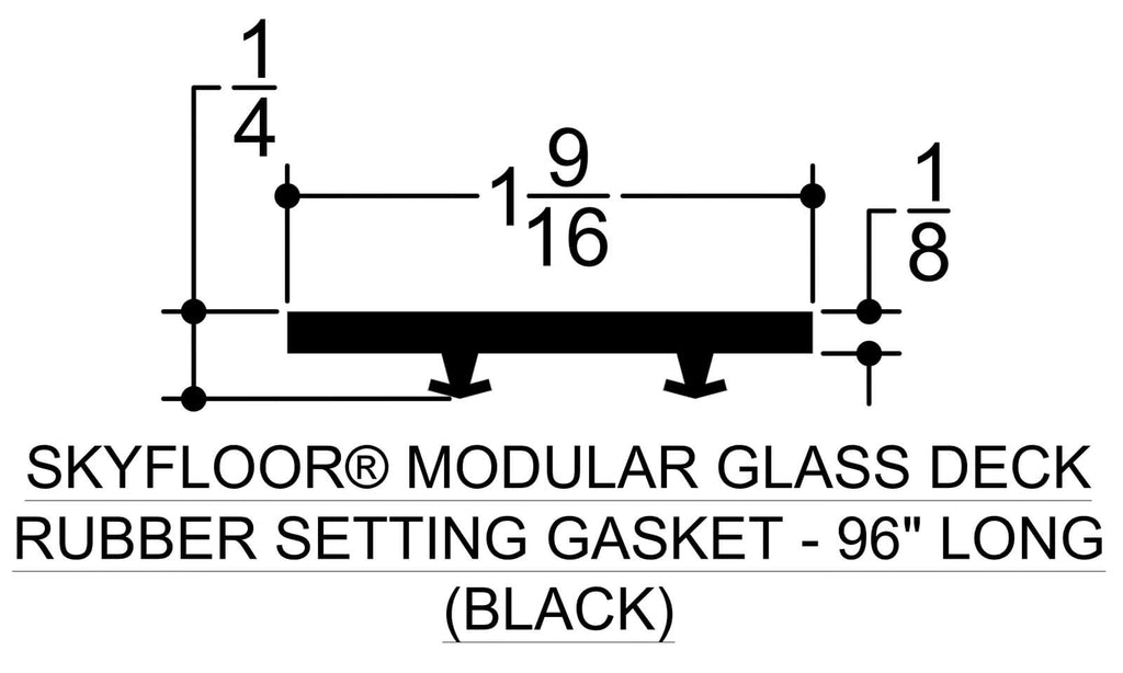 Modular Glass Deck System Sample Kit