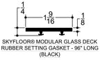 Modular Glass Deck System Sample Kit